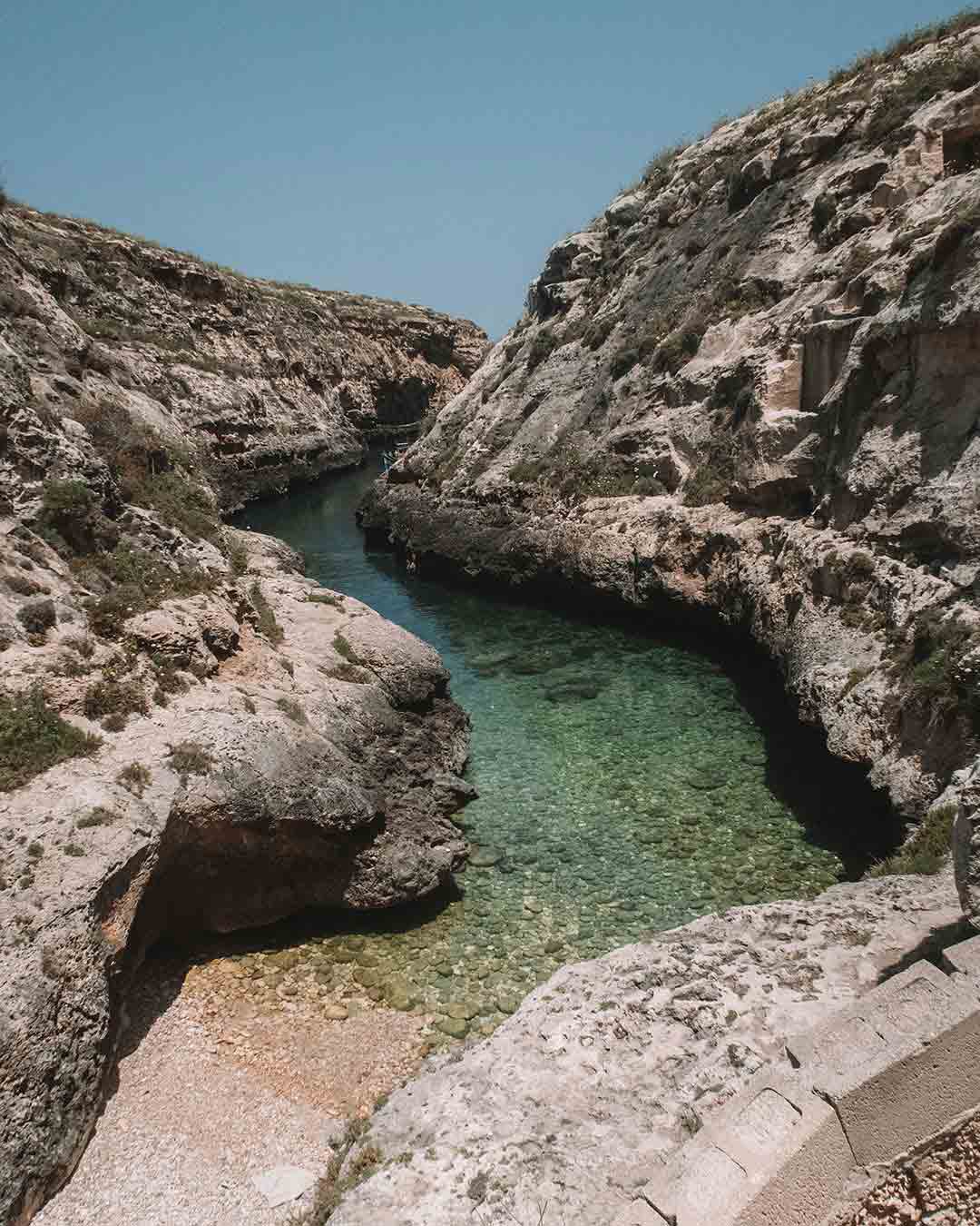 Passeio de quadriciclo em Gozo - Wied-Il Għasri