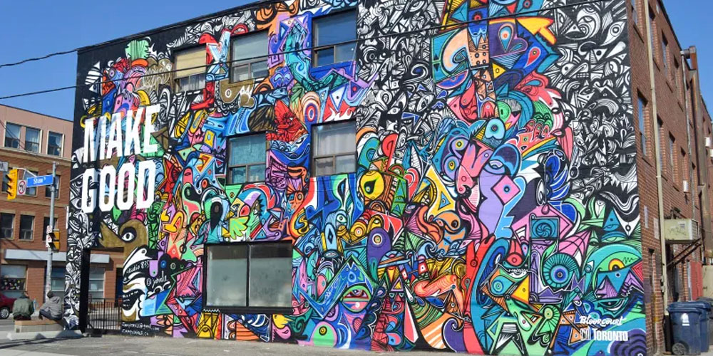 atrações gratuitas em Toronto - Graffiti Alley