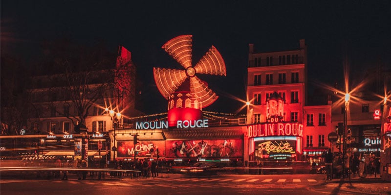 O que fazer em Paris à noite - Moulin Rouge