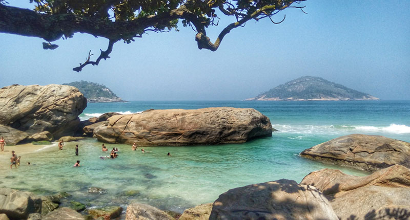 Praia de Grumari no Rio de Janeiro