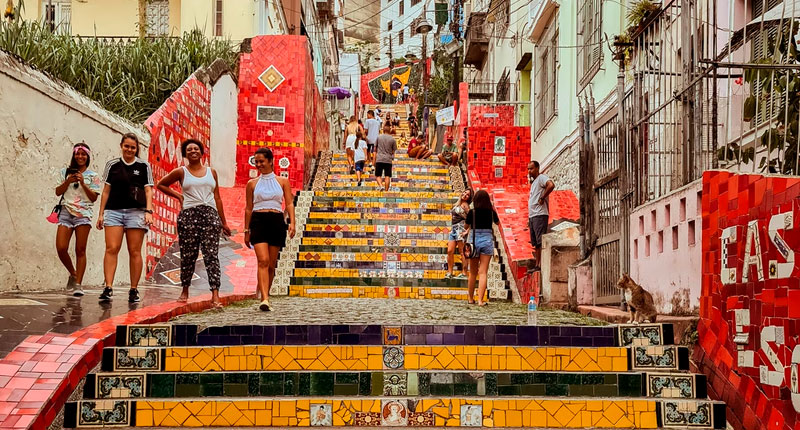 Escadaria Selarón - O que fazer no Rio de Janeiro
